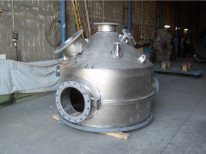 Ti Gr7 column segment head