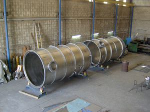 Ti Gr7 column segment