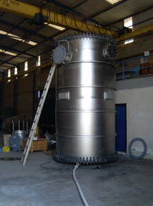 Ti Gr7 column segment