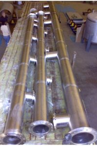 titanium gr7 pipe line